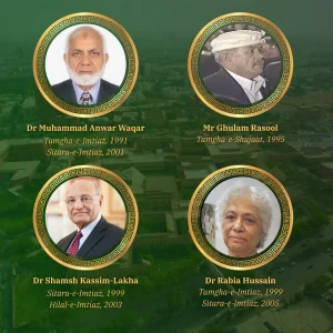 Aga Khan University Celebrates National Pride and Salutes Faculty’s Service to Pakistan KARACHI: On the occasion of Pakistan’s 78th Independence Day, Aga Khan University marked the national celebration with a heartfelt tribute to its faculty and staff who have played a vital role in the country’s progress. The event reflected the University’s long-standing mission to serve the nation through education, healthcare, and social development. Since its inception, Aga Khan University has remained committed to uplifting communities across Pakistan. With the directions of its Chancellors, in 1991 the Government of Pakistan acknowledged the first recognition to the institution just after eight years of its establishment. Over the years, its faculty and staff have collectively earned 31 prestigious civil awards, honouring their exceptional service to the country. The University’s contributions span a wide spectrum: pioneering efforts to combat malnutrition and stunting, advancing healthcare standards, improving educational opportunities, and responding to national crises. It could be earthquakes, floods or an entire pandemic and Aga Khan University was always on the frontline to conduct relief and recovery operations, standing by the people of Pakistan. Speaking on the occasion, the University leadership expressed pride in these achievements and reaffirmed its pledge to continue building a brighter, stronger future for the nation. This Independence Day celebration not only honoured the institution’s legacy but also highlighted its unwavering commitment to Pakistan’s development.