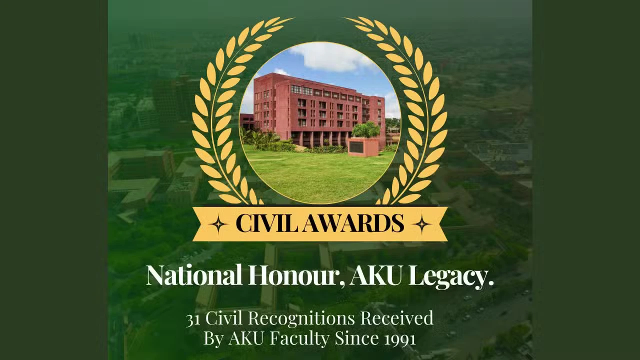 Aga Khan University celebrates Pakistan’s 78th Independence Day, honouring faculty, civil awards, and decades of service to the nation’s progress.