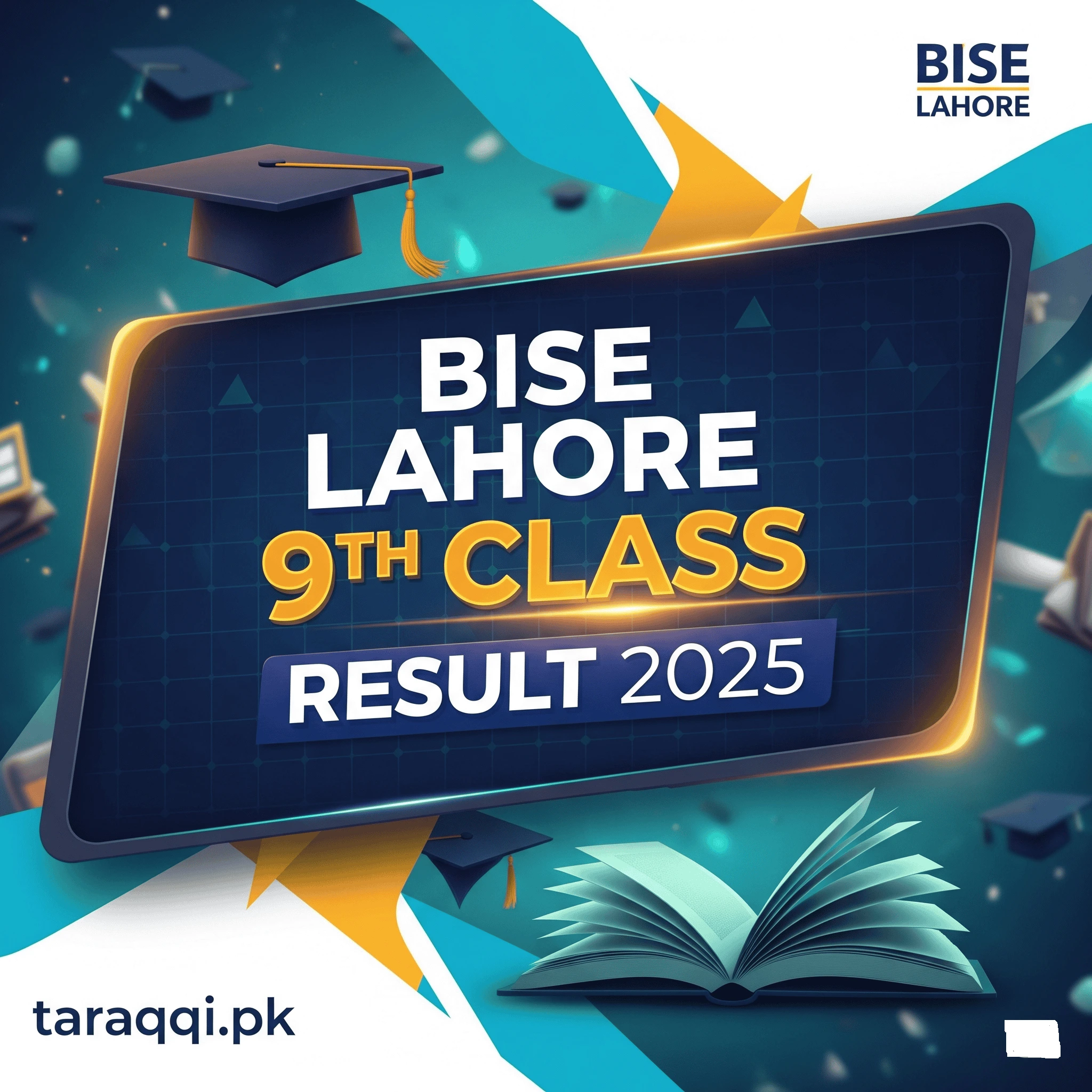 BISE Lahore 9th Class Result 2025