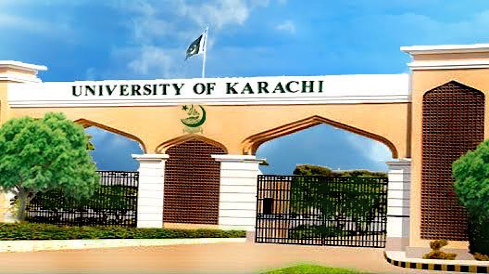 Karachi University is posted as a school study for students