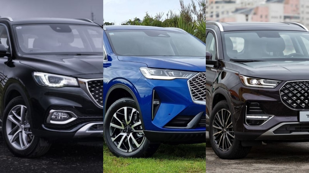 Mg HS vs. Haval H6 vs. Chery Tiggo 8 Pro - Which flagship -SUV is better? (Comparison)