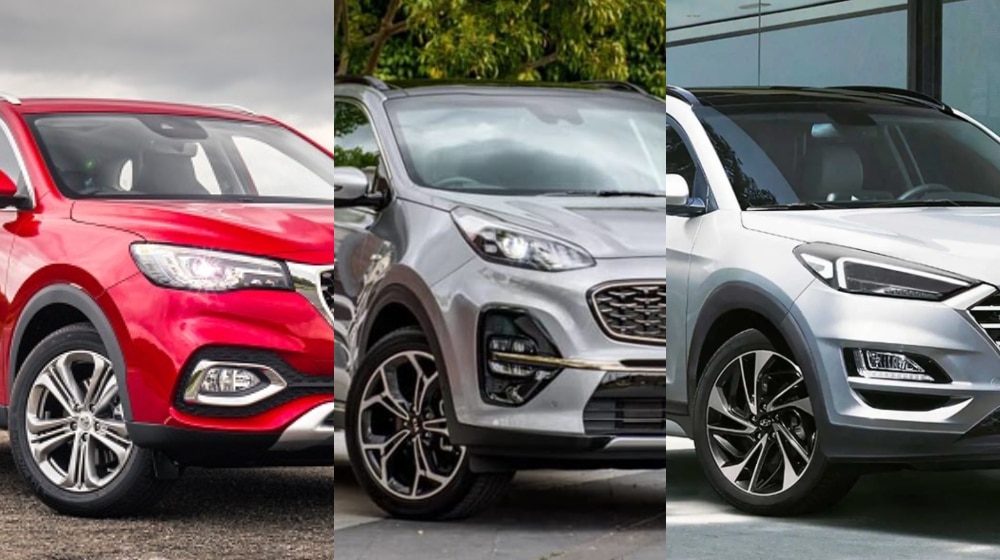 Mg HS vs. Kia Sportage vs. Hyundai Tucson - New Price, New Threat (Comparison)