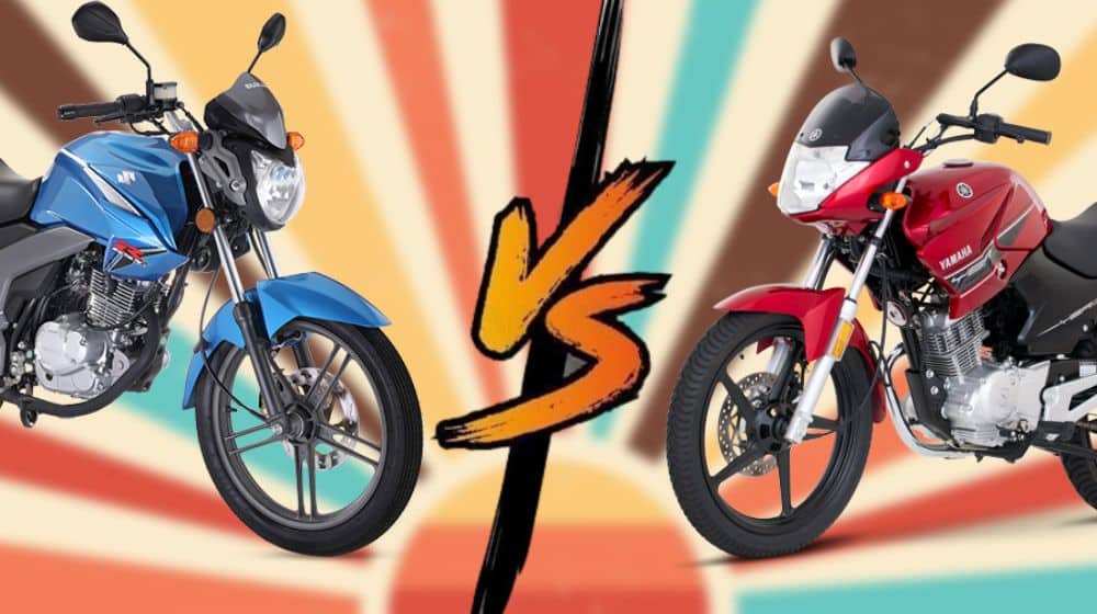 Suzuki GSX 125 vs. Yamaha ybr 125