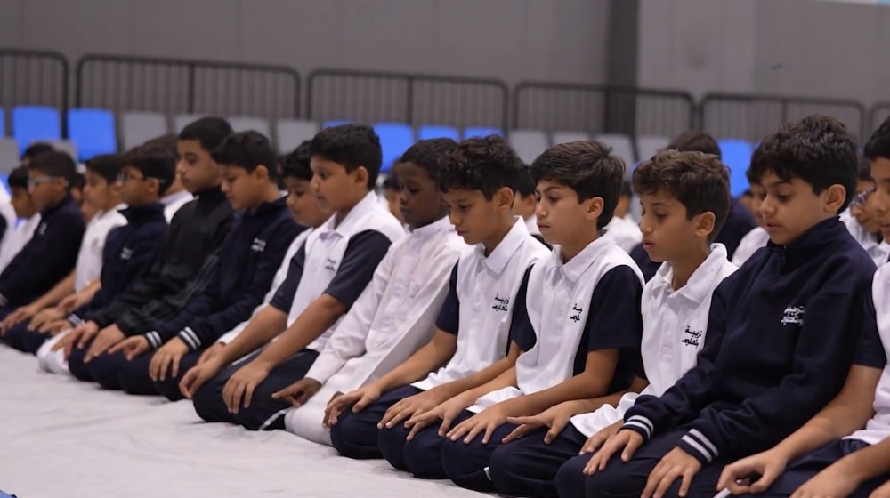 The school has a school student is a prayer now