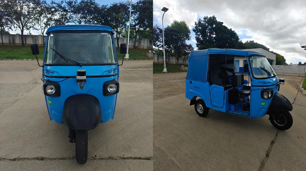 The world's first driver lace rickshaw is finally here